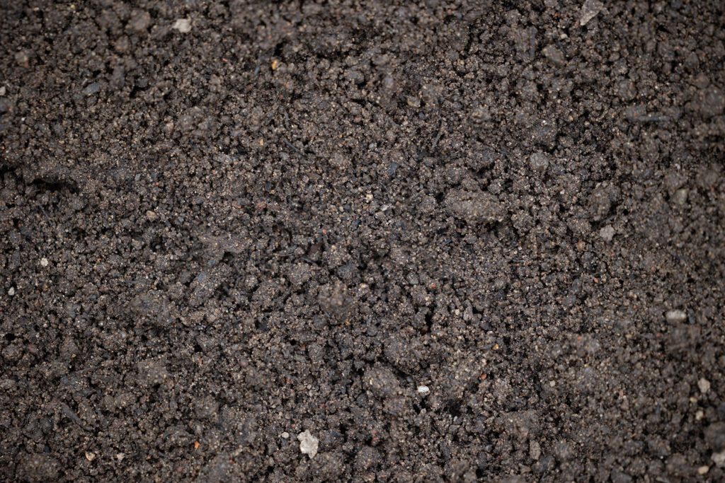 Landscaper Blend soil mix made from compost, topsoil, and sand for lawns, landscaping, and planting trees and shrubs.