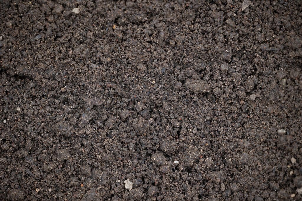 Landscaper Blend soil mix made from compost, topsoil, and sand for lawns, landscaping, and planting trees and shrubs.