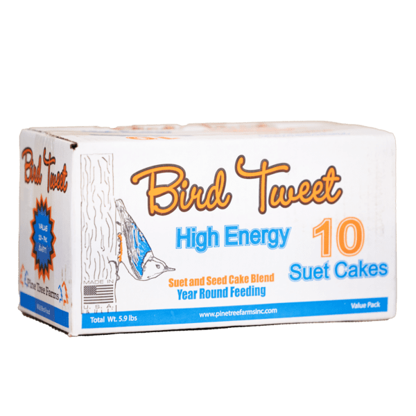 Pine Tree Farms High Energy Suet Seed Cakes 10-pack, 9.5 oz each