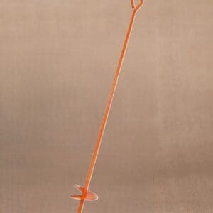 New 37" Orange Ground Anchors come with 1/8" cable & one 1/8" Clamp
