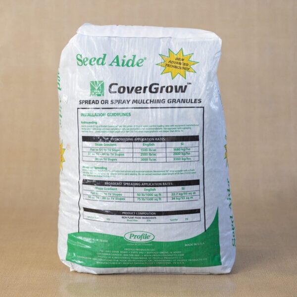 Covergrow Spread/Spray Mulch - 40 lb bag