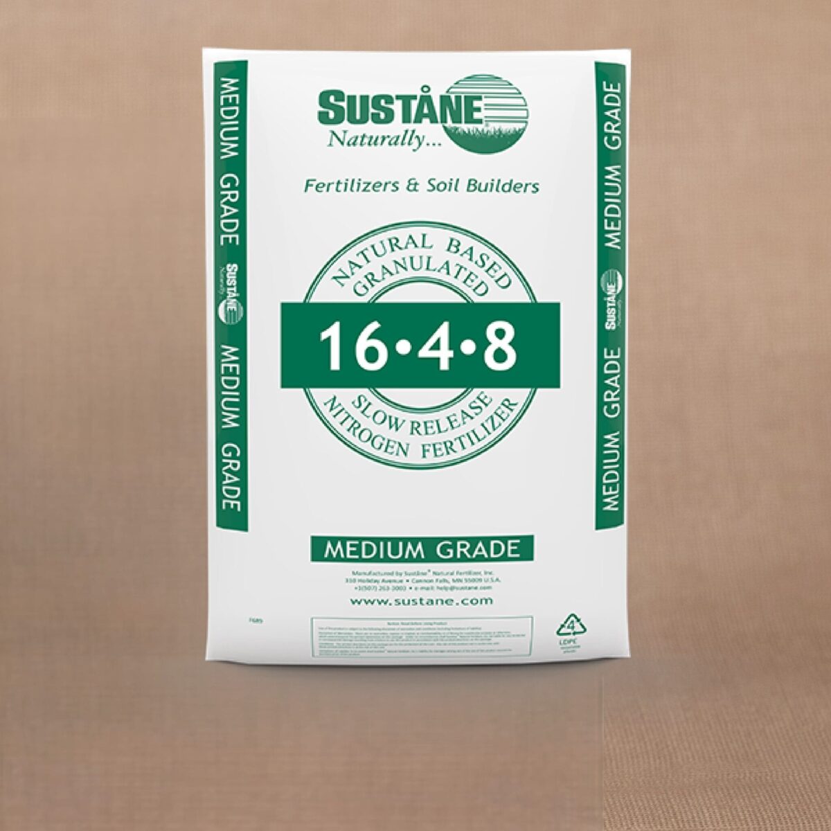 Sustane 16-4-8 180-day Organic+CRF