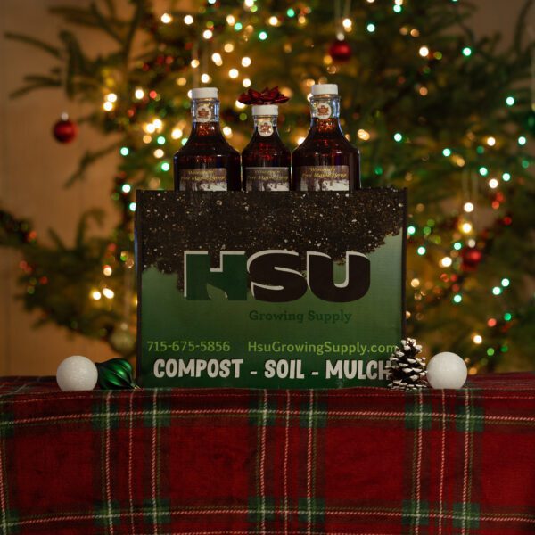 Three jars of Wisconsin maple syrup. Neem Oil & Chameleon Sprayer Bundle Neem Oil & Chameleon Sprayer BundleThis bundle makes it easier to care for plants in a gentle, thoughtful way. It’s a helpful gift for gardeners who want simple tools that work.8oz bottle of Captain Jack’s NeemMax concentrate (cold-pressed neem oil)Chameleon hose-end landscaping sprayerSprayer connects right to the concentrate bottleThree spray patterns: fan, cone, and stream Photo title: Neem & Sprayer Bundle; Meta: Neem oil and hose-end sprayer bundle for garden care.; Caption: Simple tools to help protect your plants.; Alt: NeemMax bottle with Chameleon sprayer. Round-Up Quick Pro & Chameleon Sprayer Bundle Round-Up Quick Pro & Chameleon Sprayer BundleThis bundle is for tough weed jobs when you need a simple, direct tool. It’s a practical choice for managing problem spots around the yard.5-pack of Round-Up Quick Pro packets (covers up to 1,000 sq ft)Chameleon hose-end landscaping sprayerThree spray patterns: fan, cone, and streamPackets must be dissolved in water before use Photo title: Weed Control & Sprayer Bundle; Meta: Round-Up Quick Pro packets with hose-end sprayer.; Caption: A straightforward bundle for stubborn weeds.; Alt: Round-Up packets with Chameleon sprayer. Transplanter’s Bundle Transplanter’s BundleThis bundle makes moving plants easier on both the gardener and the garden. It’s a kind, useful gift from a Wisconsin company for anyone who loves to dig in the dirt.Hsu branded kneelerSmall hand shovel1 cubic foot bag of Hsu Leaf Compost5lb bag of Sustane 4-6-4 fertilizerTransplanting mat to help keep things tidy Photo title: Transplanter’s Bundle; Meta: Handy transplanting kit with tools, compost, and fertilizer.; Caption: A gentle helper bundle for moving plants.; Alt: Garden kneeler, tools, compost, and fertilizer bundle.