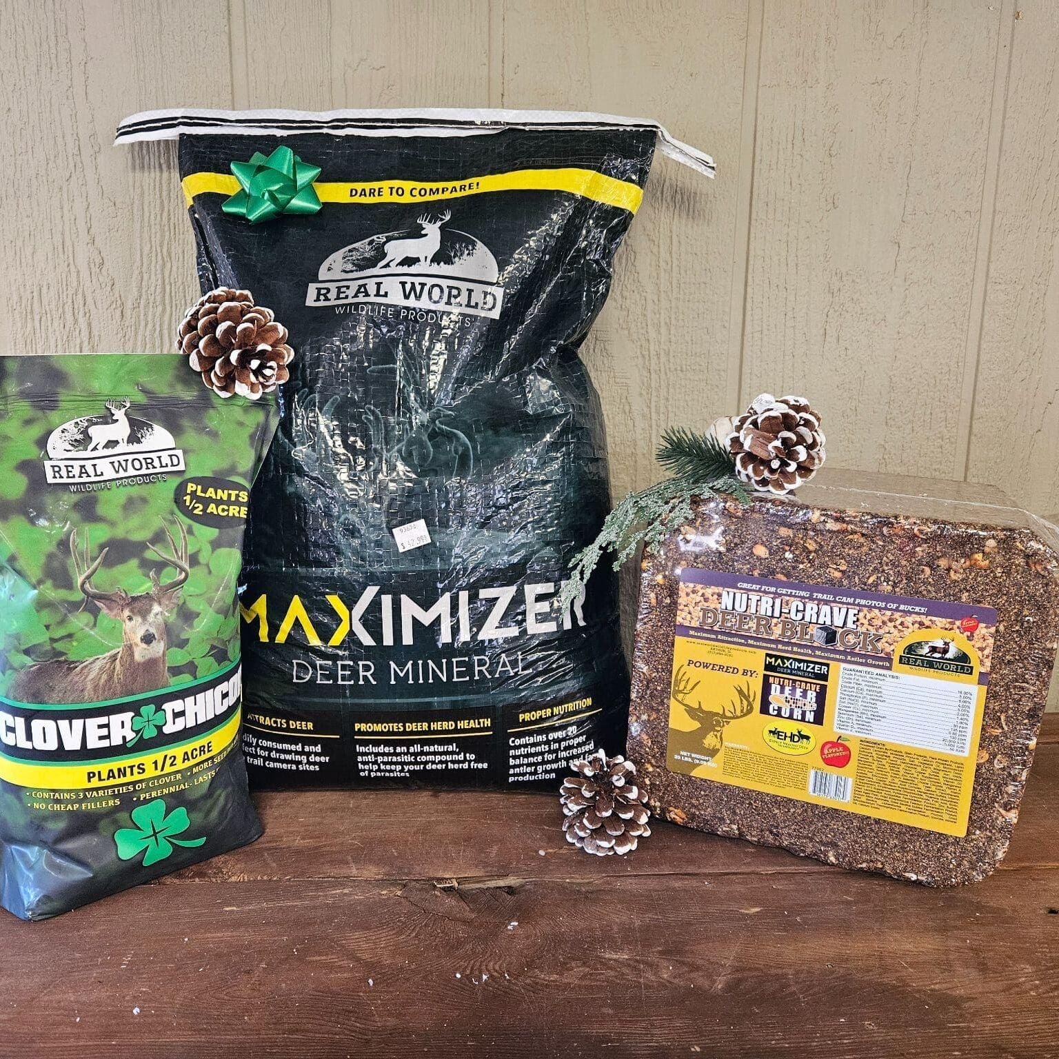 Maximizer Mineral Clover Chicory Deer Block Bundle